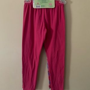 Size 4 girls 2 pack leggings new.